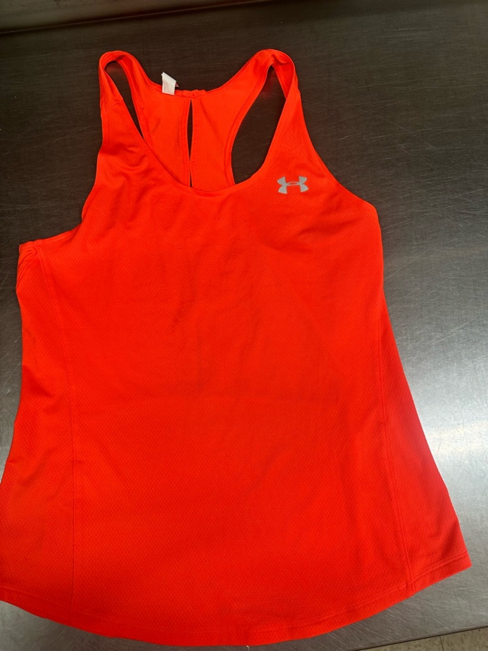 Under Armour Women's Bright Orange Racerback Performance Tank